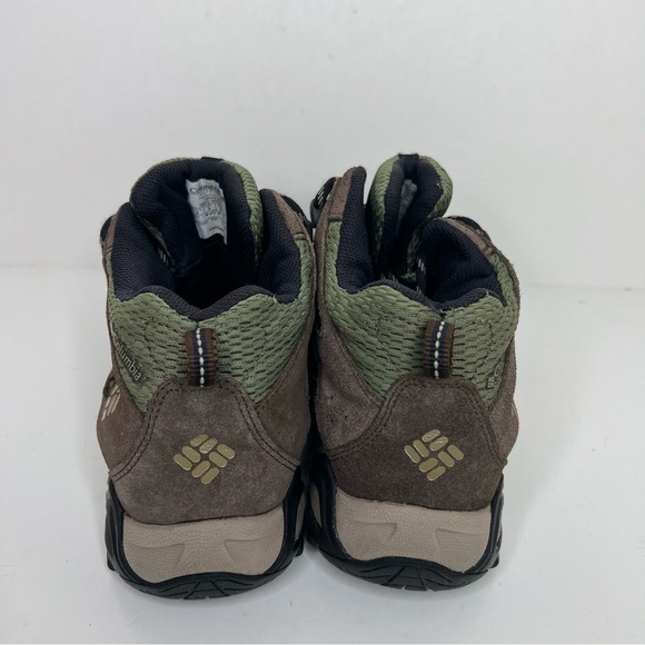Columbia Green and Brown Athletic hiking Trail Shoes - Picture 4 of 6